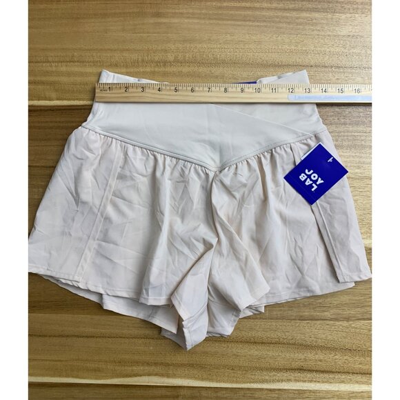 Joy Lab Womens Athletic High-Rise Built-In Shorts Almond Color Size Medium - Picture 6 of 12